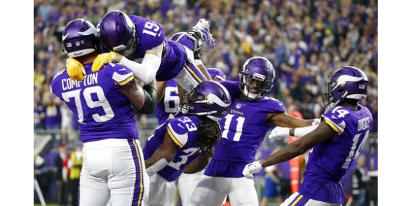 Minnesota Vikings remporte quatre victoires consécutives sur les Redskins Minnesota Vikings remporte quatre victoires consécutives sur les Redskins